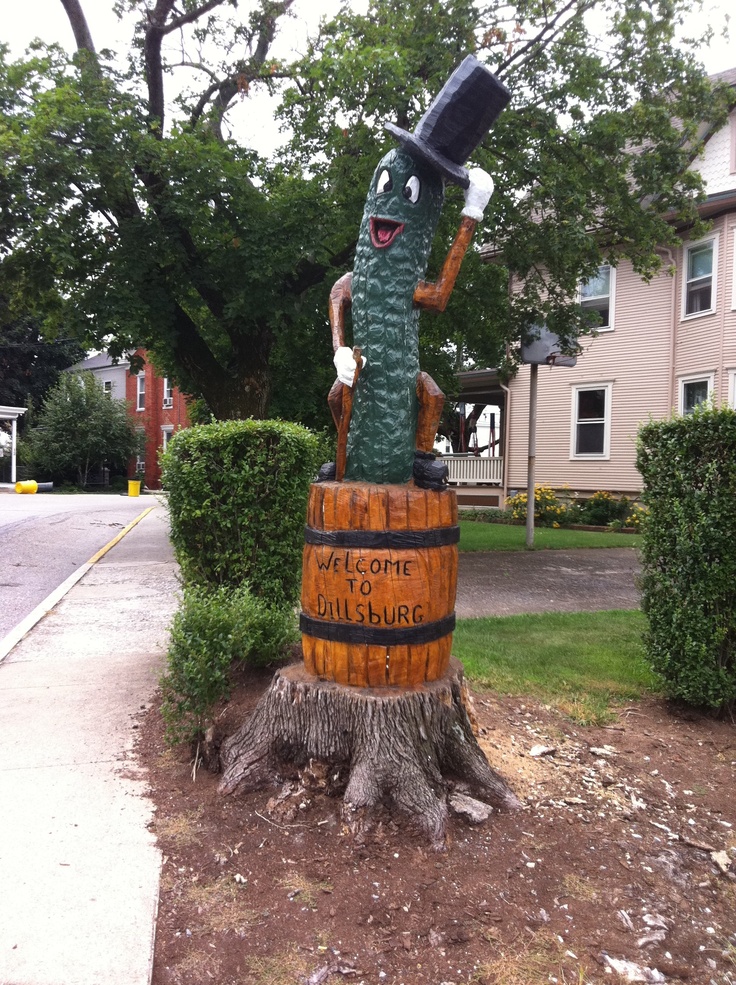 Pickle Man, Dillsburg, PA Roadside attractions, Perry county, Cumberland Pickle Man, Dillsburg, PA Roadside attractions, Perry county, Cumberland