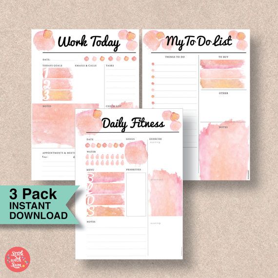 work planners