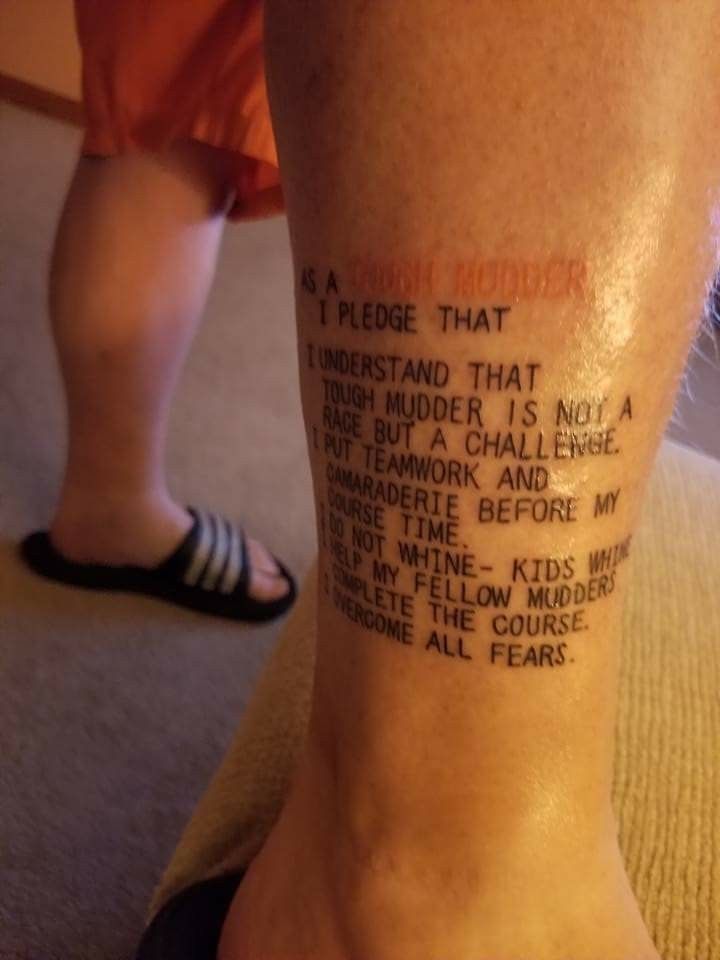 Tough Mudder Tattoo Designs Tough Mudder Tattoo Designs