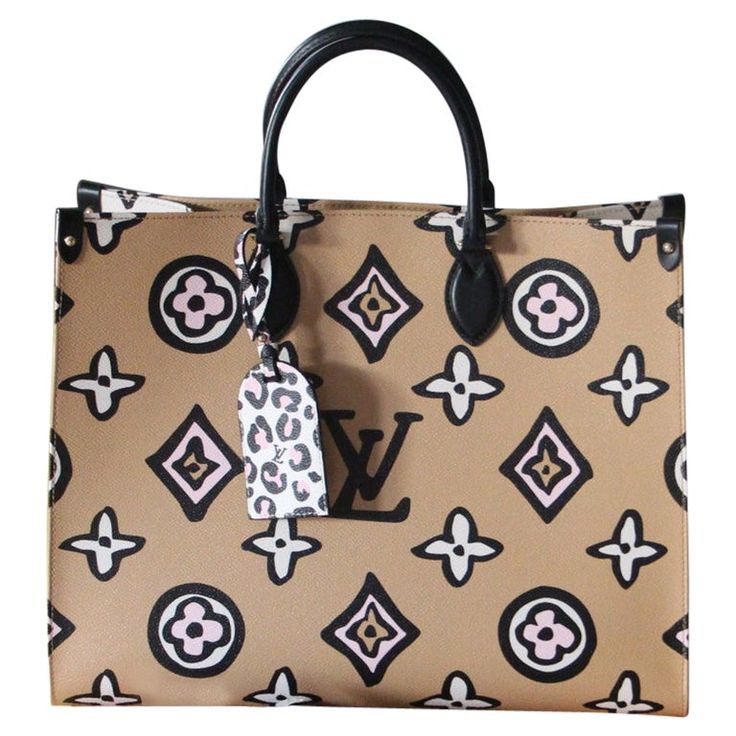 LOUIS VUITTON Monogram Giant Wild At Heart Onthego GM Arizona 1278760