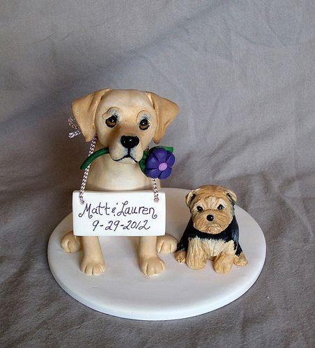 Yorkie Cake Topper Yorkie Cake Topper