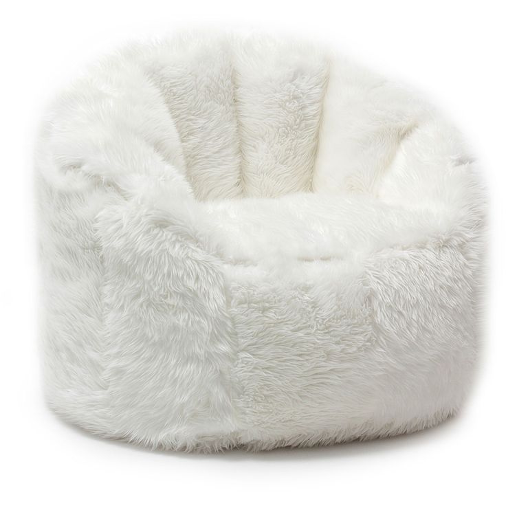 17 Best Calming Room Images On Pinterest Bedrooms Chairs And Comfort Research Beansack Joe Milano Faux Fur Bean Bag Chair Ivory