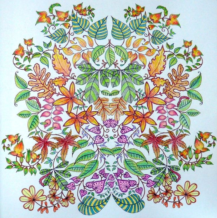 Secret Garden Gekleurd Door Marianne In Het Boek Mijn Geheime Tuin Spring GardenColouringColoring BooksSecret GardensPrismacolorCrayonsMy