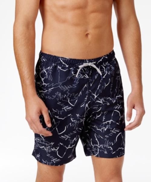 Mr.Macy Mens Printed Swimming Trousers in Spring and Summer Beach Surfing Shorts Mr.Macy Mens Printed Swimming Trousers in Spring and Summer Beach Surfing Shorts