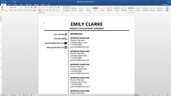 Resume template with a cover letter and references template! Get a great resume instantly! Resume idea, pretty resume, beautiful resume, personal resume, resume examples, perfect resume example, good resume, job resume, clean resume, best resume templates, resume samples, resume building, resume design template, creative resume ideas, resume template word, resume references, resume inspiration, professional resume template, downloadable resume templates, cv template, resume design layout, resume