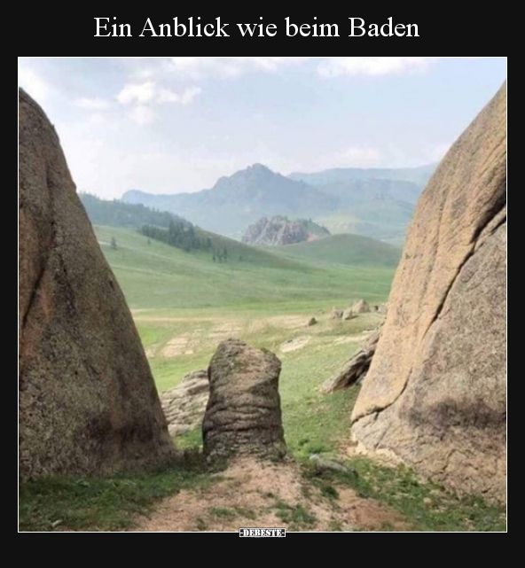 Ein Anblick wie beim Baden.. | Lustige Bilder, Sprüche, Witze, echt lustig