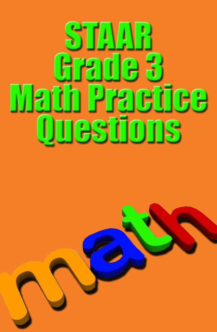 Here is a set of STAAR Math Practice Questions for Grade 3 that will help your students or child review major concepts for The State of Te…