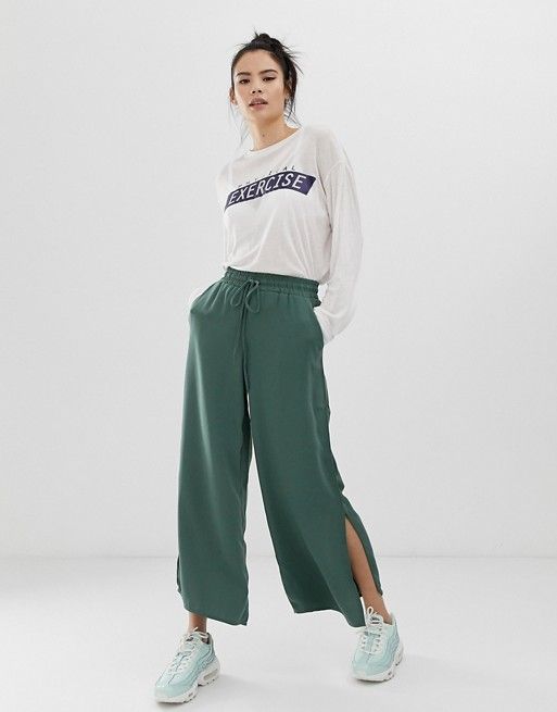 Jeans culotte pull and hotsell bear