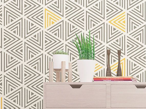 Die besten 25+ Damast wandschablonen Ideen auf Pinterest Damast - dekorative geometrische muster interieur Die besten 25+ Damast wandschablonen Ideen auf Pinterest Damast - dekorative geometrische muster interieur