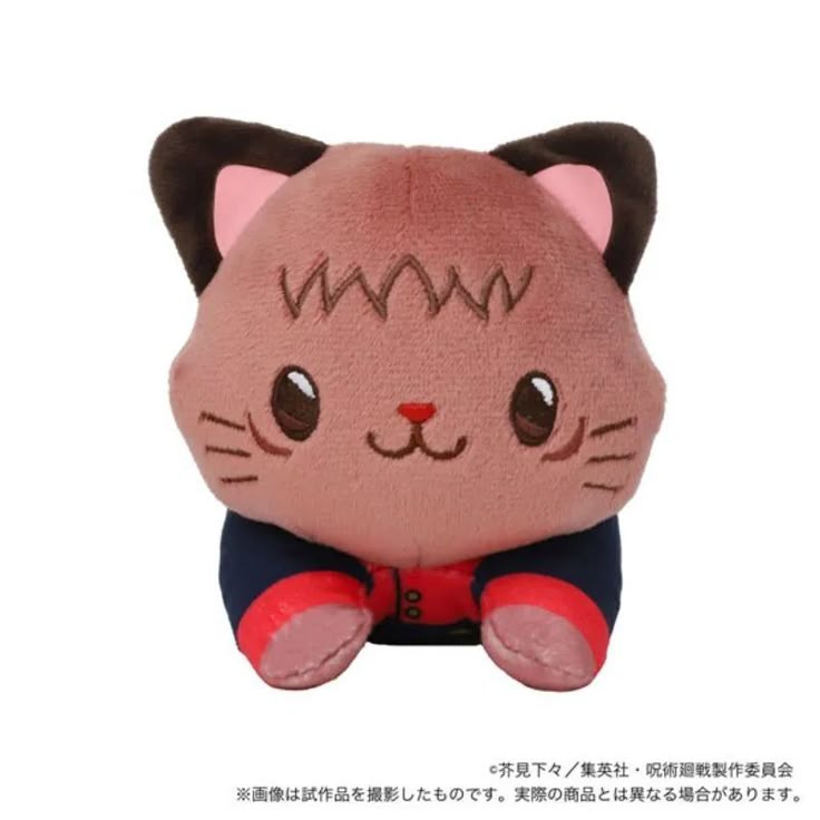 Jujutsu Kaisen withCAT Plush Doll Nesoberi Yuji Itadori JAPAN