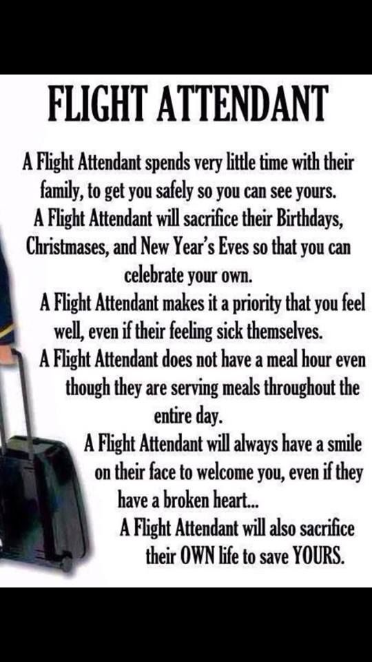 reasons to be a flight attendant