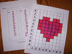 Grid Work Activities: Blank Grid, Apple, Apple Tree, Butterfly, Candle, Cup, Easter Basket, Fall Tree, Frankenstein, House, Jack-o-Latern, Mailbox, Penguin,Tulip, Valentine Heart, and Witch