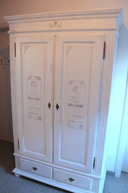 DIY Shabby Chic Kleiderschrank | Einrichten und Wohnen ... DIY Shabby Chic Kleiderschrank | Einrichten und Wohnen ...