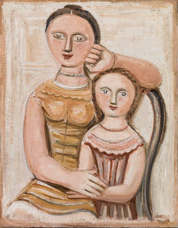 By Massimo Campigli Italian 1895 By Massimo Campigli Italian 1895