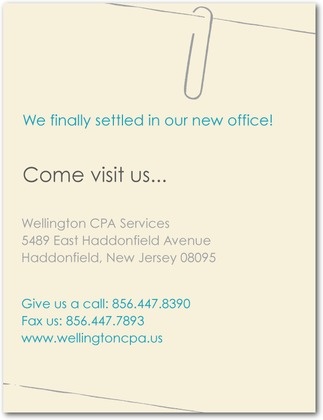 9 Best Business Announcement Images On Pinterest Moving Moving Card Idea