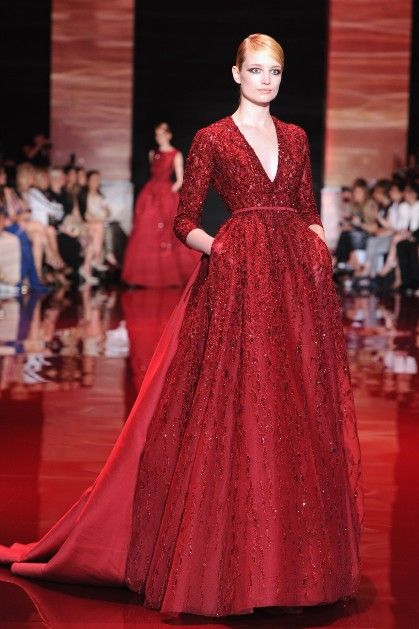 Elie Saab: Paris Fashion Week Haute-Couture F/W 2013-2014 #zappos