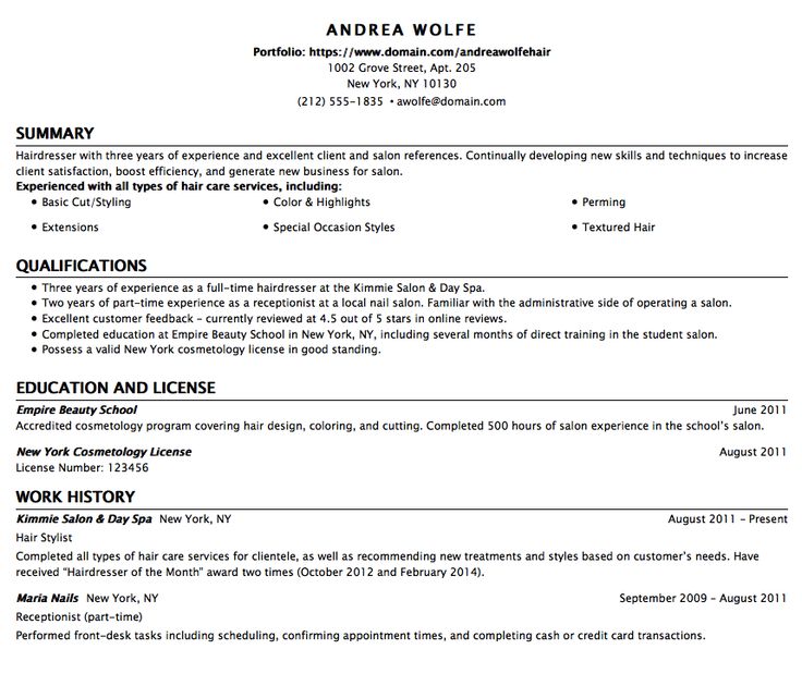 le cordon bleu optimal resumes
