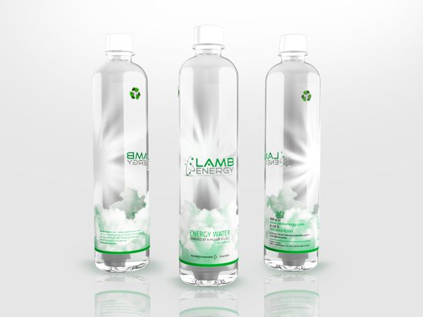 labelled water bottles