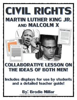 civil rights martin luther king and malcolm x ideas martin luther king jr and malcolm x venn diagram