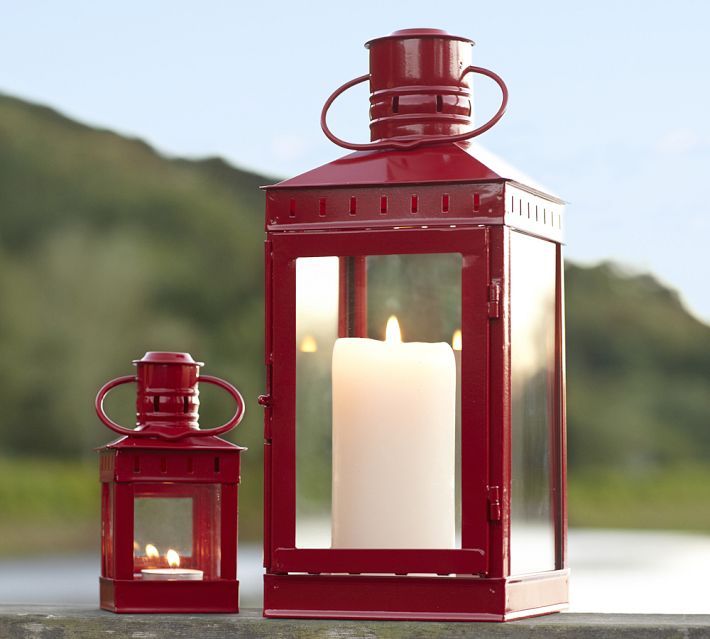 361 Best Lanterns Images On Pinterest Crowns Candle And Harwich Metal Lantern Small Red Pottery Barn For Coffee Table Side In Wine Room