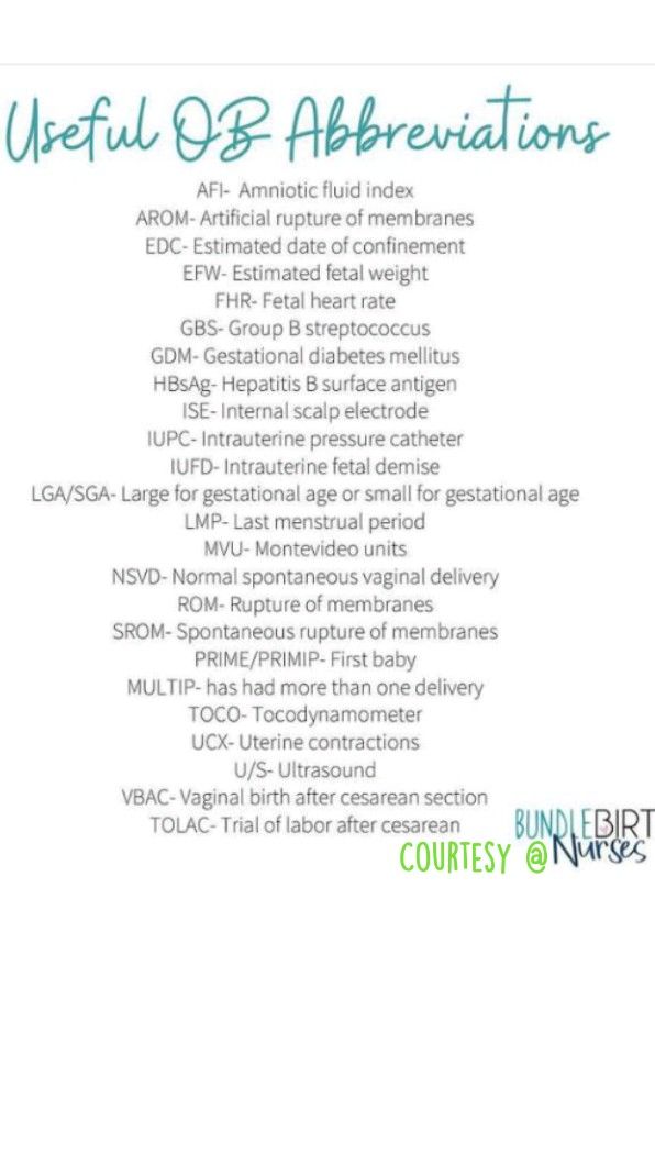 Useful OB Abbreviations For Ob Nursing Students Nursing School Humor useful-ob-abbreviations-for-ob-nursing-students-nursing-school-humor