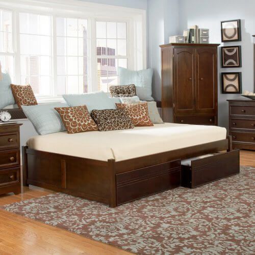 25 Incredible Queen Sized Beds With Storage Drawers Underneath Size Bed Platform Daybed Queen Size Storage Bed, Queen Size Daybed With Storage Drawers