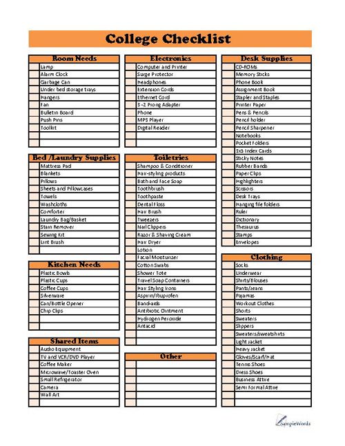 College Application Tracking List PDF Form and Organizer College College Application Tracking List PDF Form and Organizer College