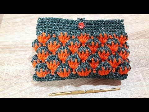 ÇANTA VE ÖRGÜLERE BONCUKLU MİDYE YUVASI ÖRNEĞİ ÇANTA VE ÖRGÜLERE BONCUKLU MİDYE YUVASI ÖRNEĞİ
