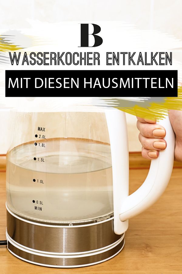 Wasserkocher entkalken – so einfach geht's | Wasserkocher Wasserkocher entkalken so geht's!