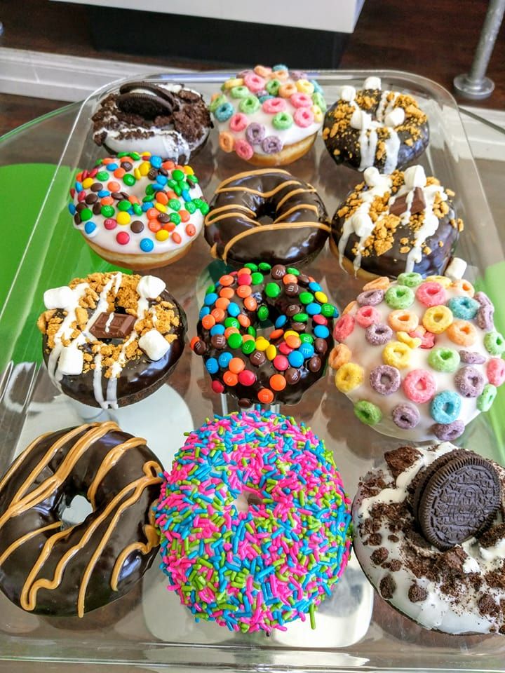 Brown Chocolate Donut Doughnut Pretty Sweet Toppings Bread Iron-On Patches F003 Brown Chocolate Donut Doughnut Pretty Sweet Toppings Bread Iron-On Patches F003