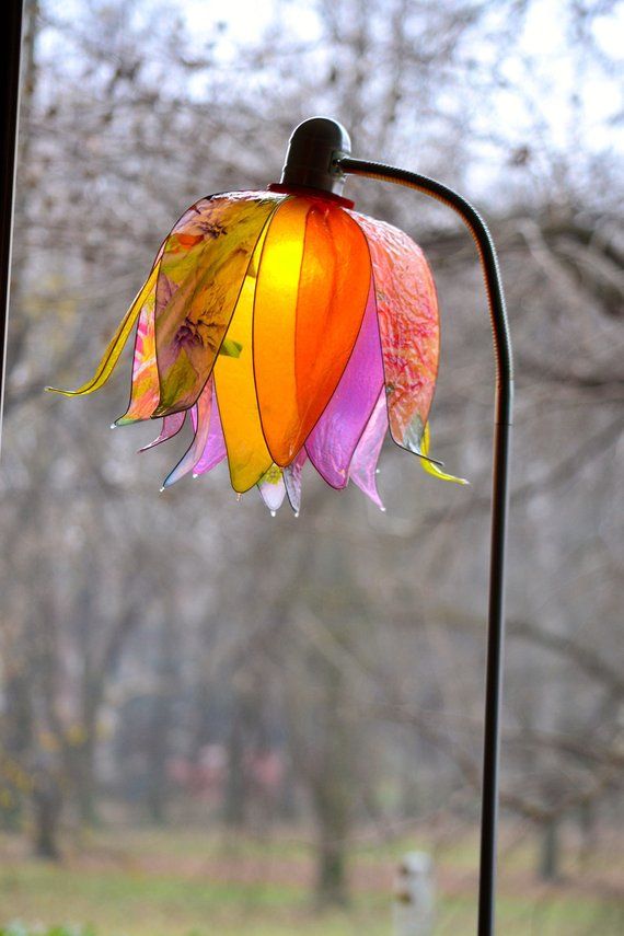 Floor Lamp Or Reading Light Novel Of Flowers And Colors Single Flower Floor Lamp Or Reading Light Novel Of, Flower Shaped Floor Lamps