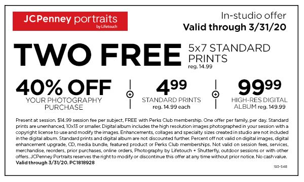 Save with two free 5x7 prints, $4.99 prints, 40% off your photo purchase, and a $99.99 Digital ...