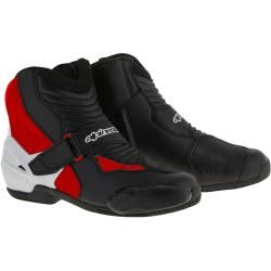 Alpinestars Smx-1 R Motorradstiefel Schwarz Weiss Rot 49 AlpinestarsAlpinestars