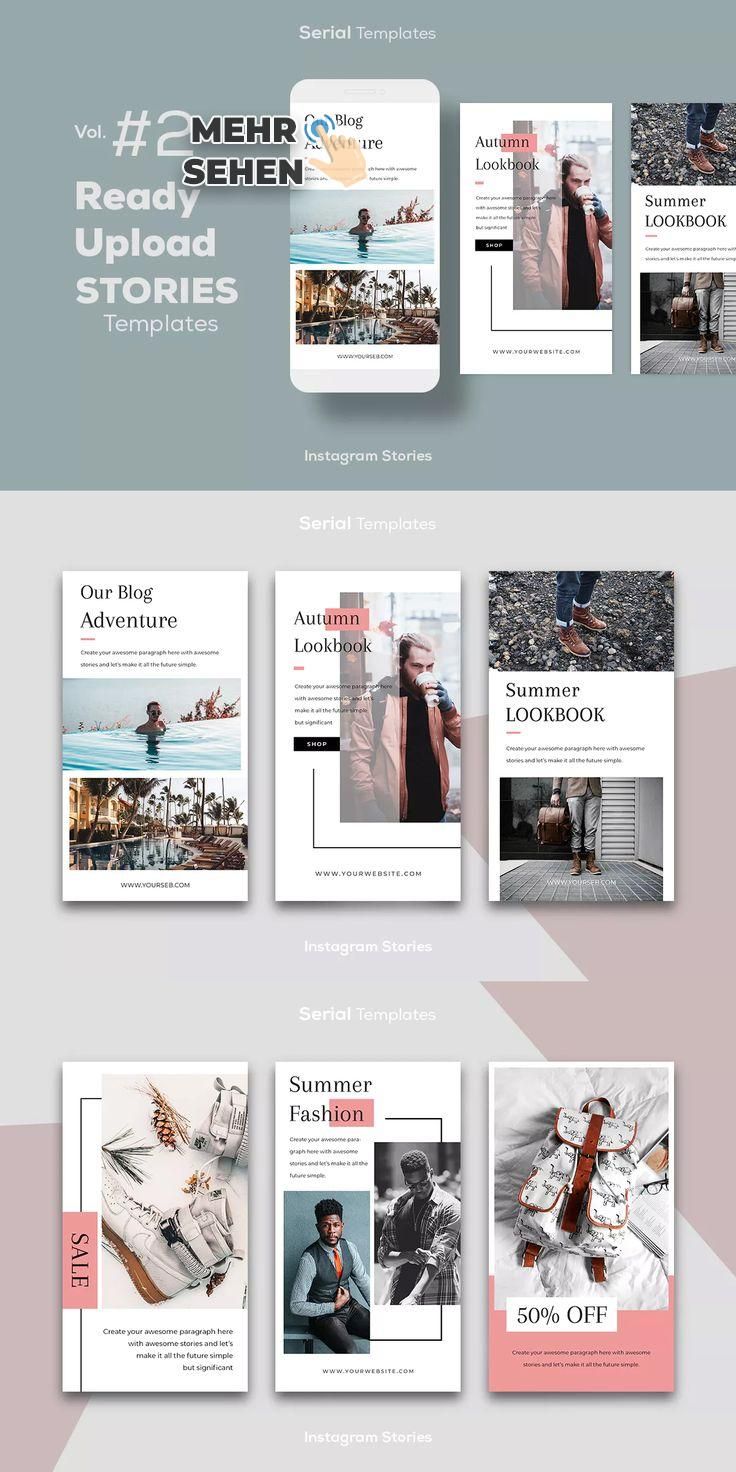 Imstagram Speichert Vorlage Psd Broschurendesign Broschure Design Grafik Design