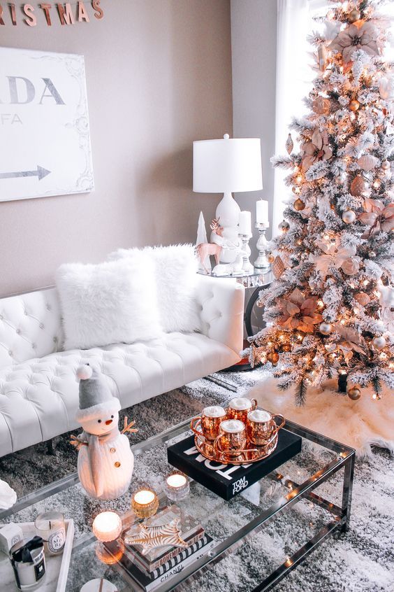 35 Trendy Cozy Holiday Decorating Ideas Christmas Pinterest Trendy And Cozy White Holiday Decorating Ideas Christmas Holidays Christmasdecorations