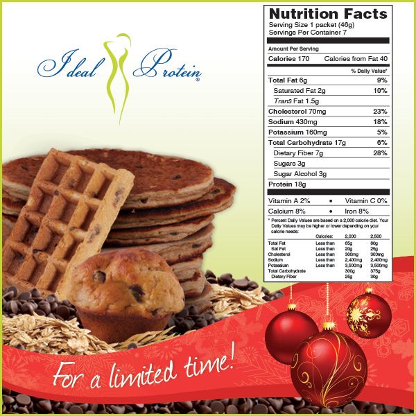 Chocolate Chip Pancake Mix Ideal Protein Chocolate Chip Pancake Mix Ideal Protein