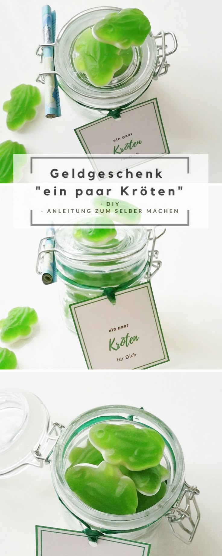 Geldgeschenk im Glas
