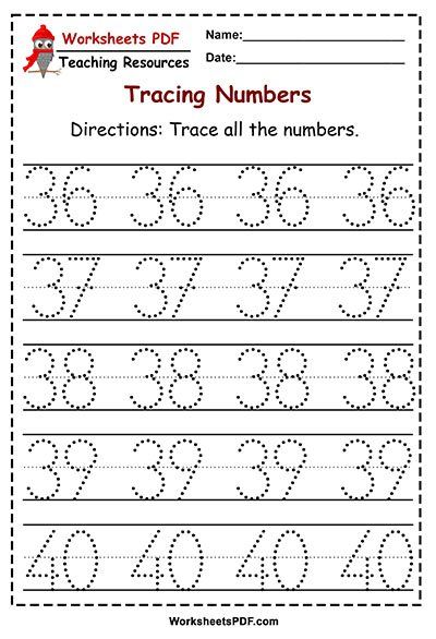 numbers 1 50 tracing worksheets worksheets pdf kids math worksheets