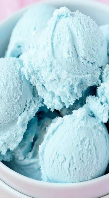 Cotton Candy Ice Cream … | Blue aesthetic, Baby blue aesthetic, Light
