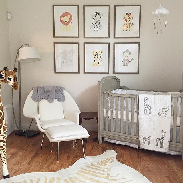 7 Best Nursery Ideas Images On Pinterest Babies I Spy A Babyjivesco Luxe Leather Starry Cloud Mobile In This Adorable Safari Themed Nursery