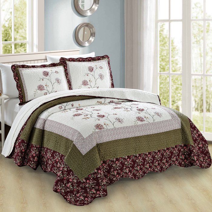 August Grove Douglass Quilt Set Reviews Wayfair Sets Bed Spreads Bedding S - Mary Jane S Home Prairie Bloom Bedding Collection August Grove Douglass Quilt Set Reviews Wayfair Sets Bed Spreads Bedding S - Mary Jane S Home Prairie Bloom Bedding Collection