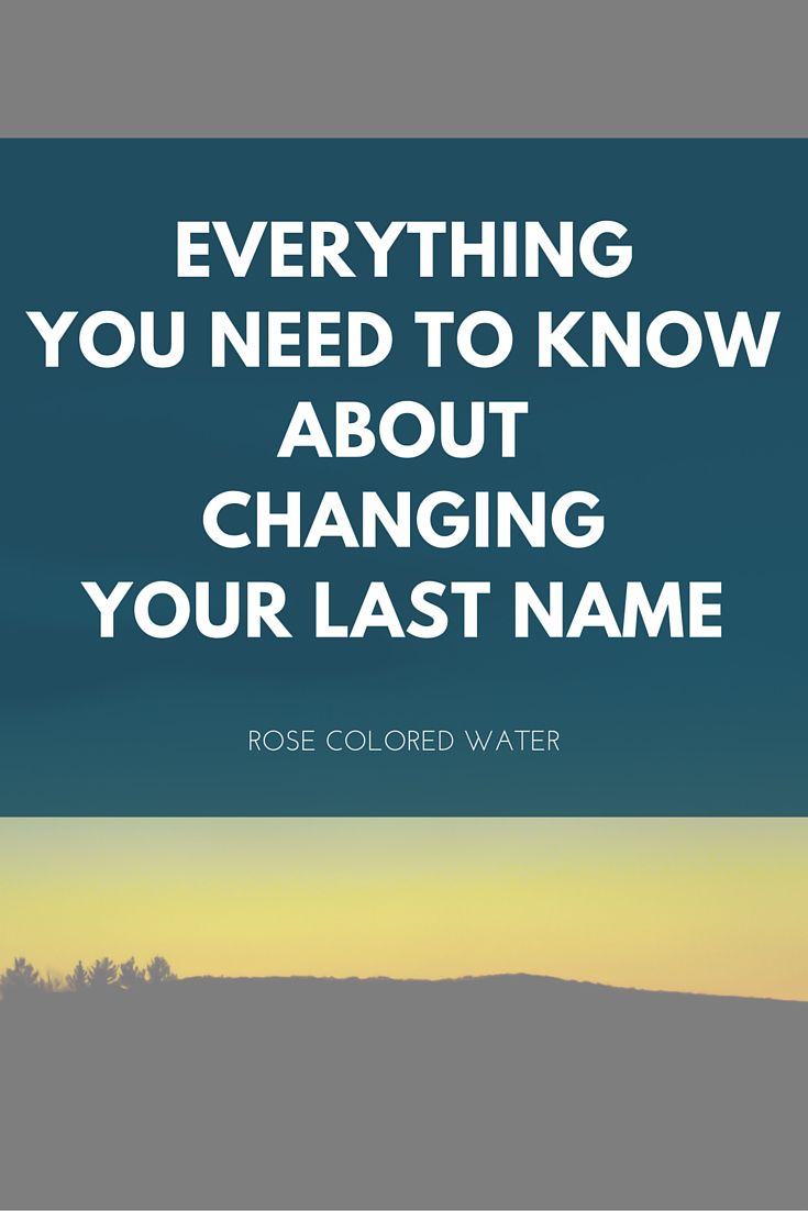 Best 25 Marriage Name Change Ideas On Pinterest Changing Your Name A Checklist