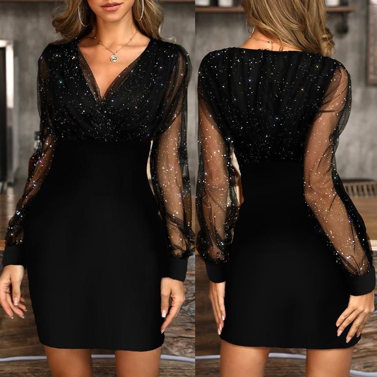 Vestido C Mujer Lentejuelas Nuevo Verano 2019 Mujer Negro Re Vestido C Mujer Lentejuelas Nuevo Verano 2019 Mujer Negro Re