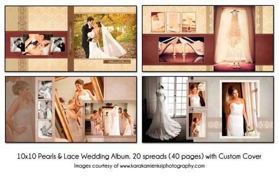 Pin On Wedding Album Templates