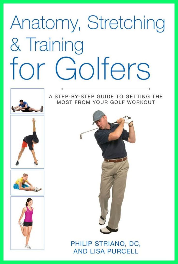 Anatomy Stretching Training For Golfers Ebook Improve Golf Swing Dos And Don Ts Of G Golf Exercises Golfer Golf Lessons