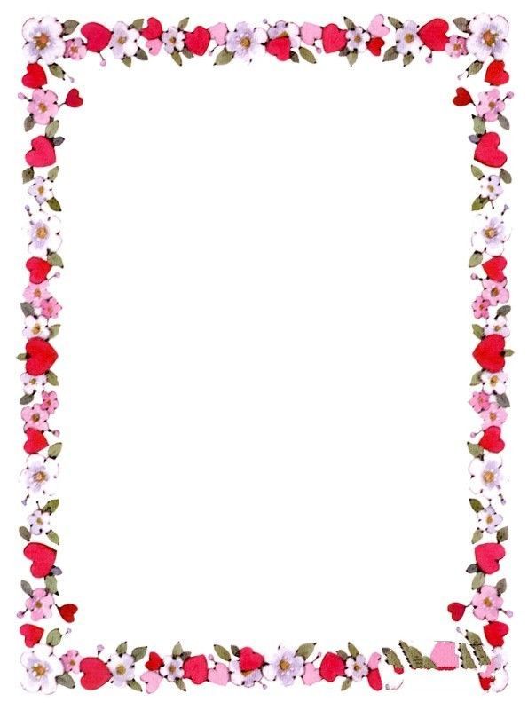 Pin by thalie saby on Décoration autour du papier Flower frame, Flower border, F