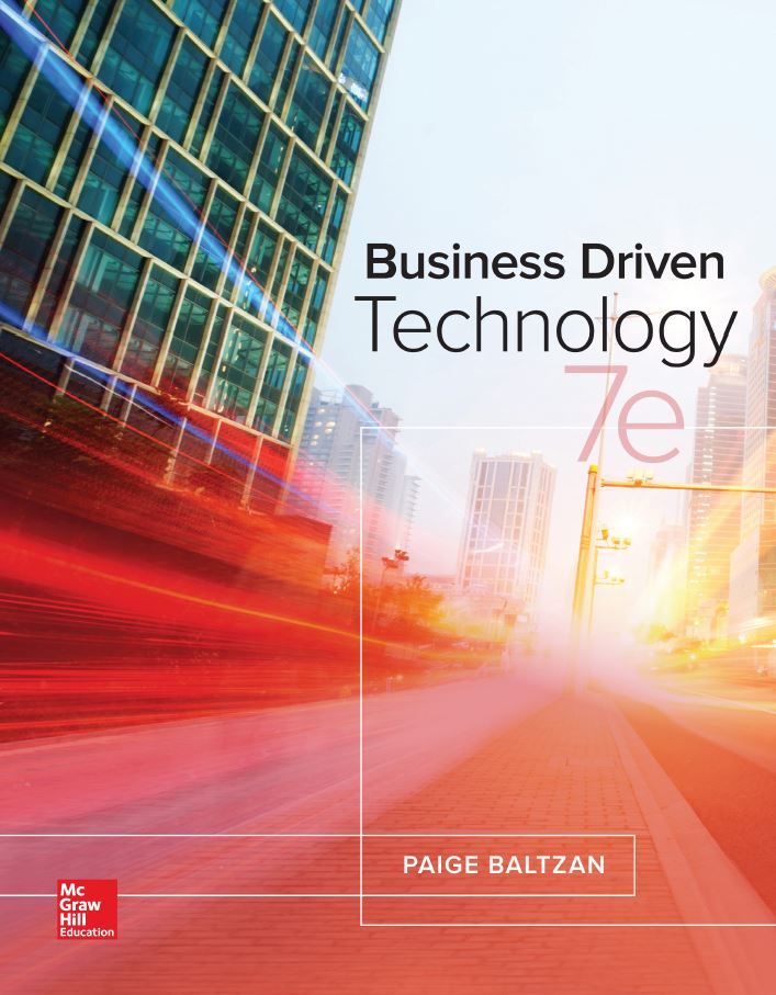 Paige Baltzan - Business Driven information Systems-Seventh Edition.