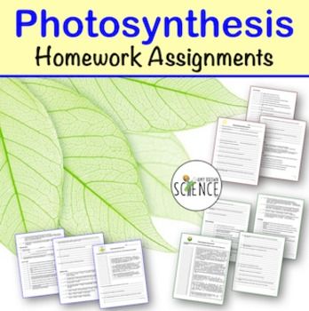 Photosynthesis homework help
