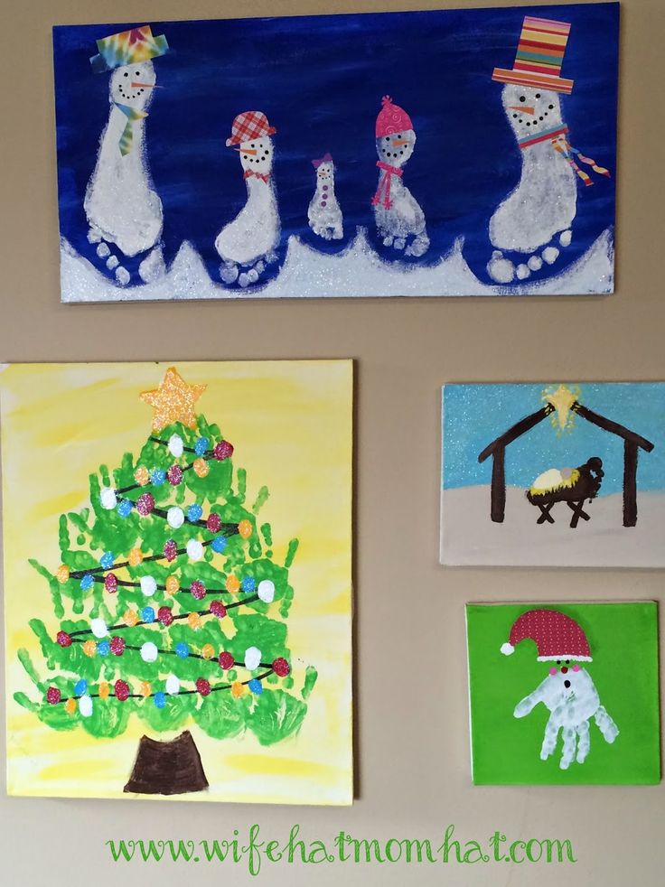 Christmas Crafts Footprints Christmas Crafts Footprints