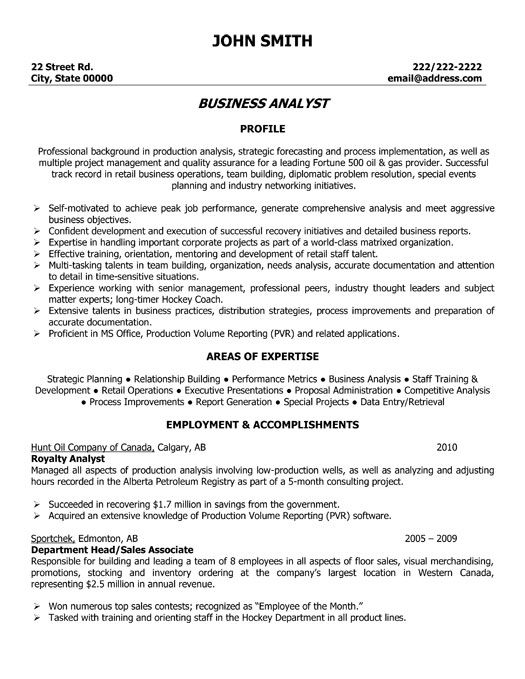 Click Here to Download this Business Analyst Resume Template! http://www.resumetemplates101.com/Accounting-resume-templates/Template-325/